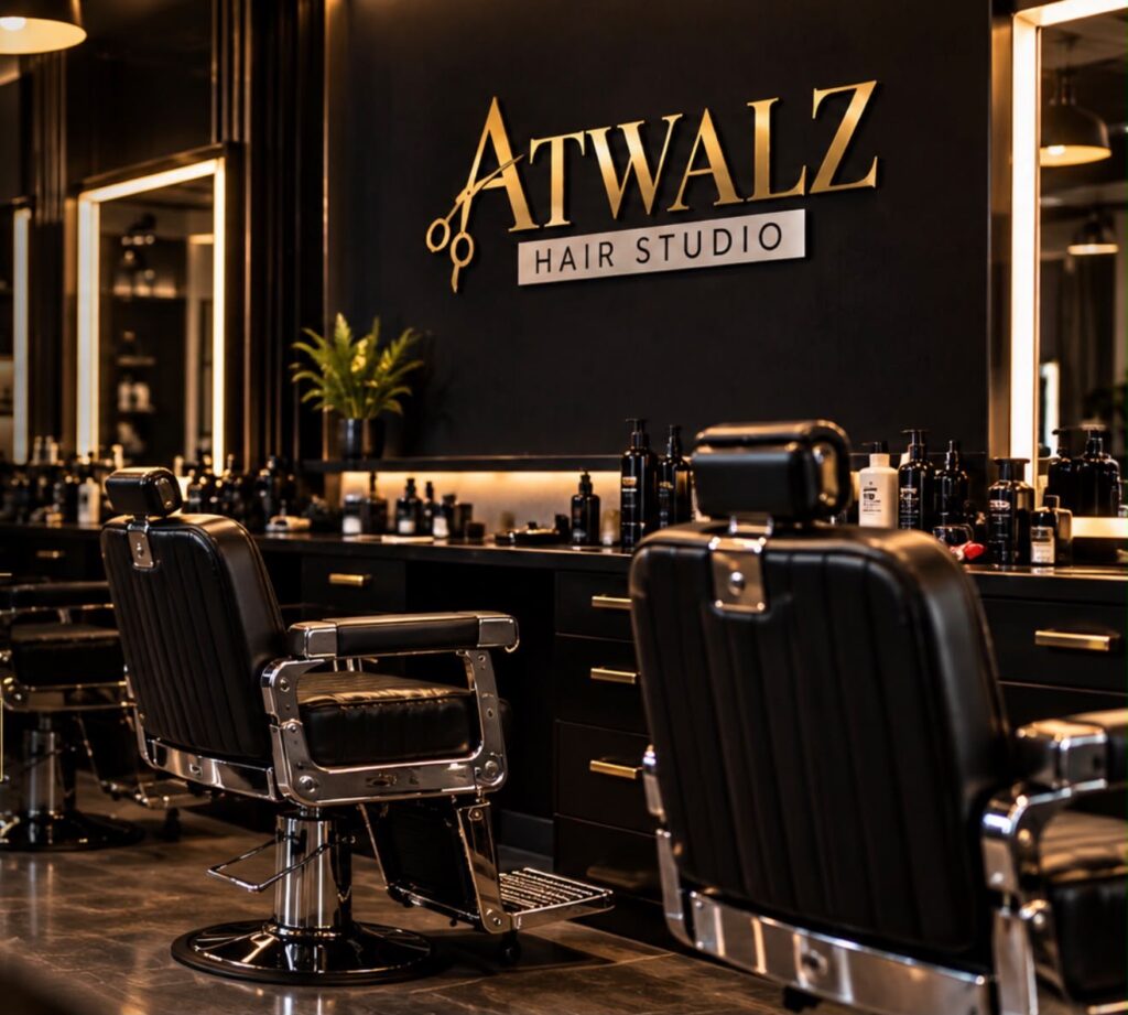 A fresh fade at Atwalz Hair Studio